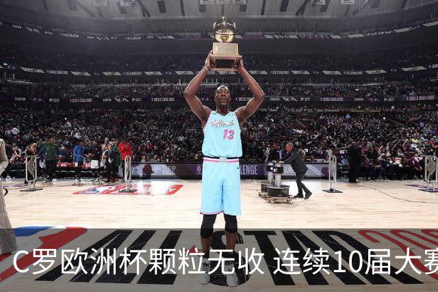 C罗欧洲杯颗粒无收 连续10届大赛进球纪录终结